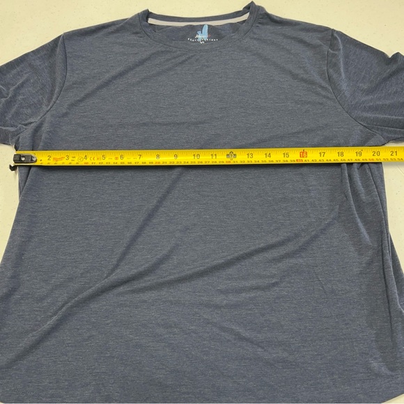 Johnnie-O Course Tee Women’s XL NAVY BLUE Performance Featherweight T-Shirt NWOT - Picture 6 of 8